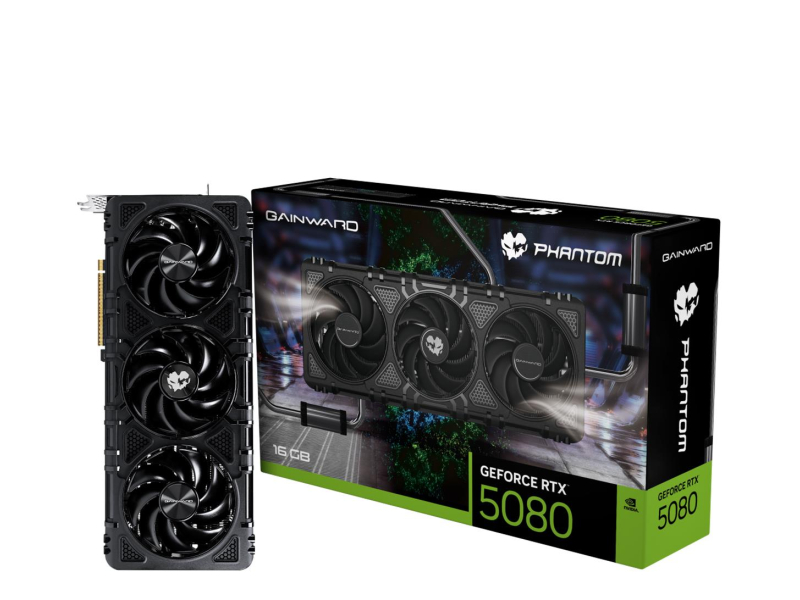 Gainward GeForce RTX 5080 Phantom 16GB GDDR7 DLSS4